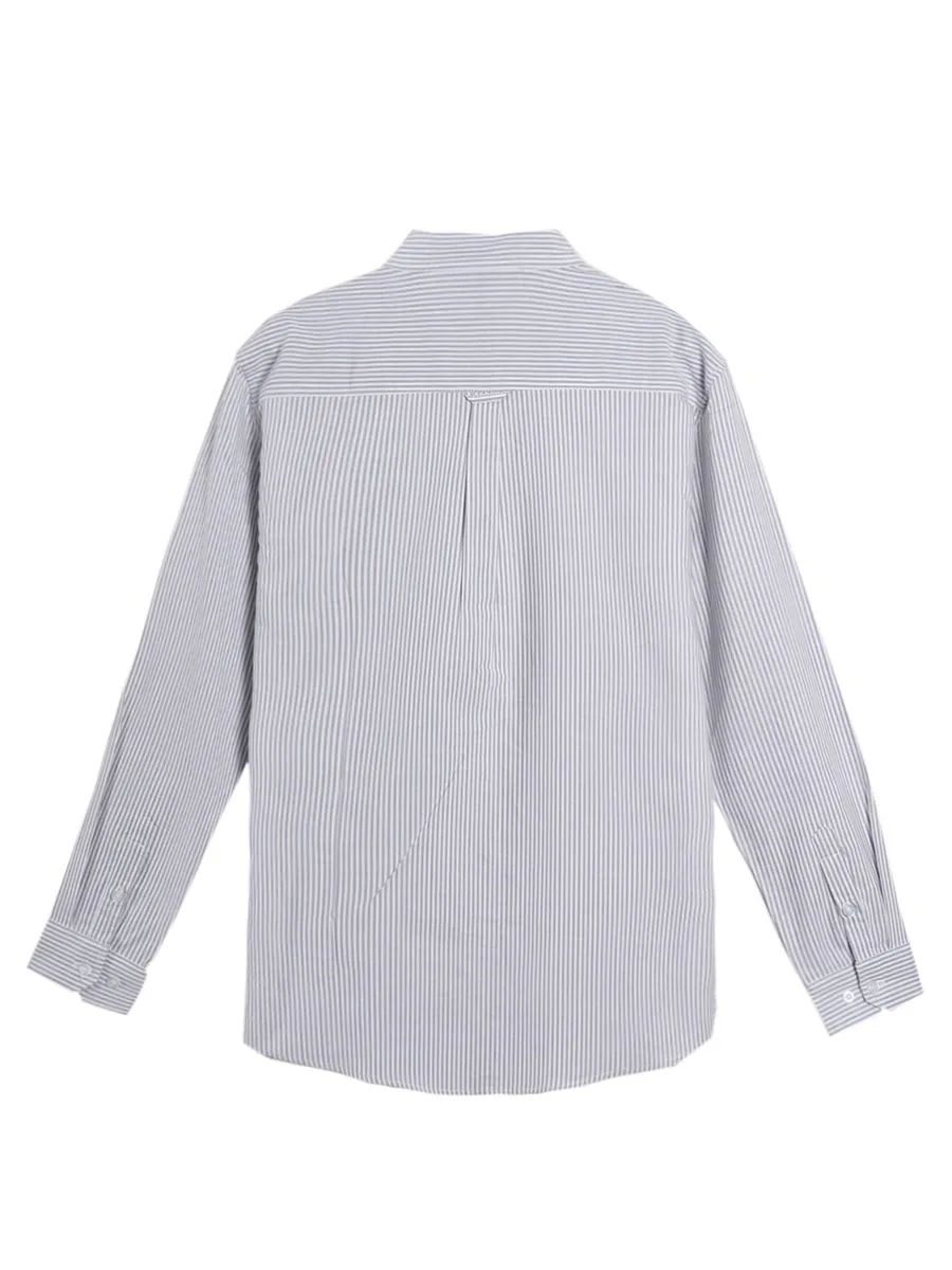 OASIS Men's Long Sleeve Shirt Grey