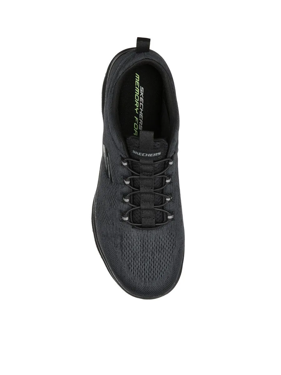 SKECHERS BLACK SKECHERS Summits Men's Casual Shoes