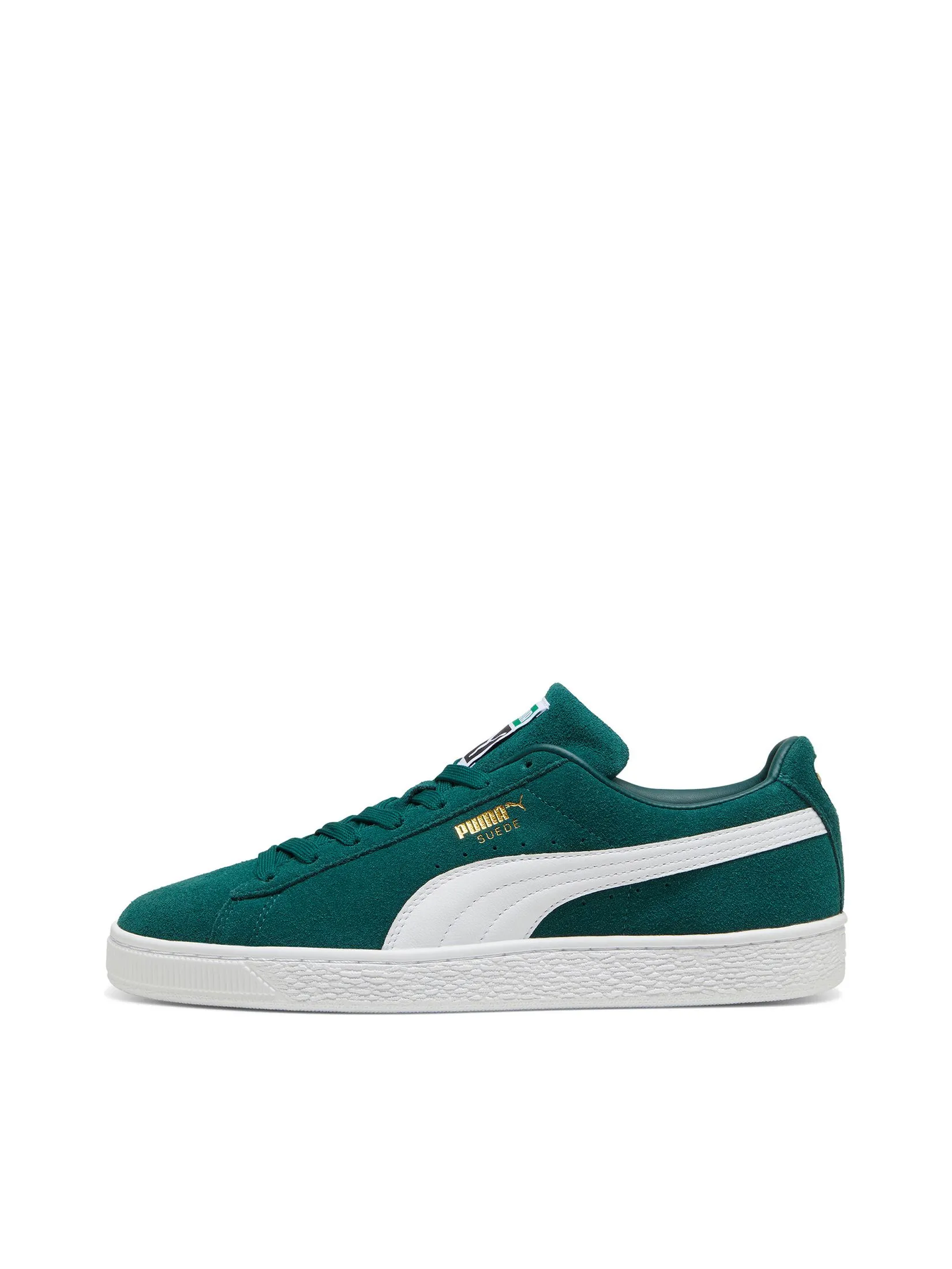 PUMA Unisex Sneakers Suede Classic Dark Myrtle-Puma White
