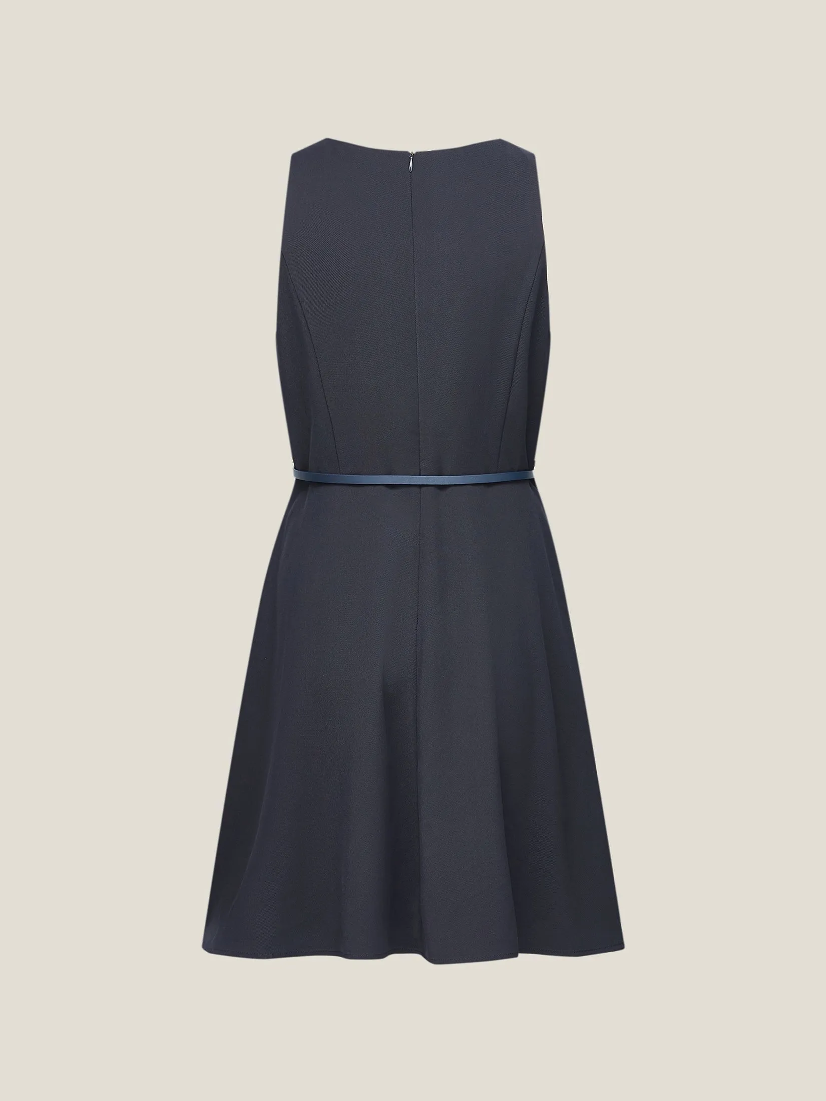 G2000 Women Clothing Sleeveless Flare Dress Fit & Flare Shape - Navy