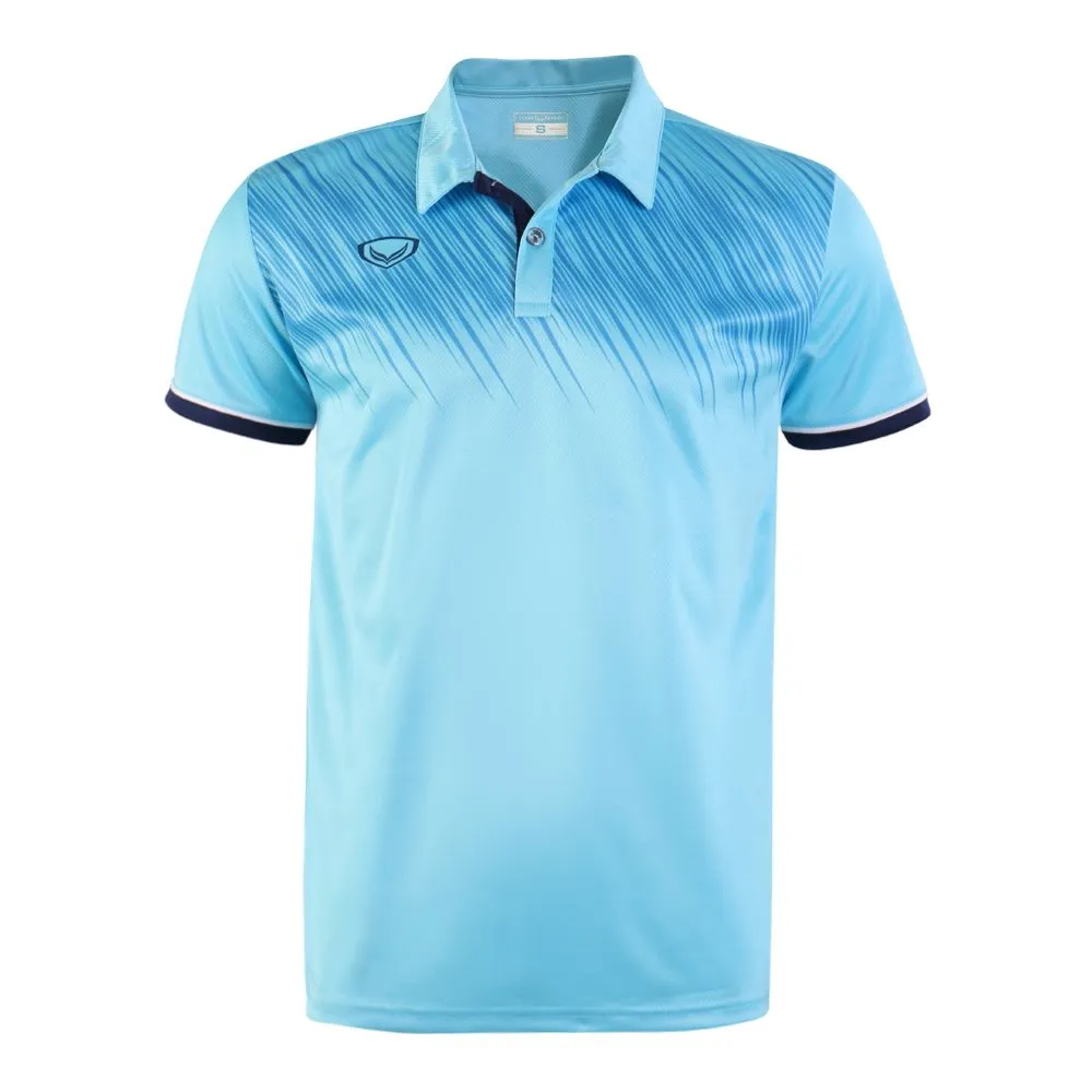 GRAND SPORT Light blue men's polo (072046)