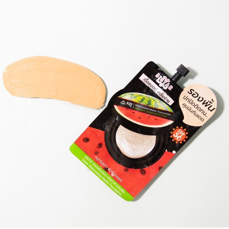 Sistar Watermelon Matte Foundation SPF50 PA++ 8g