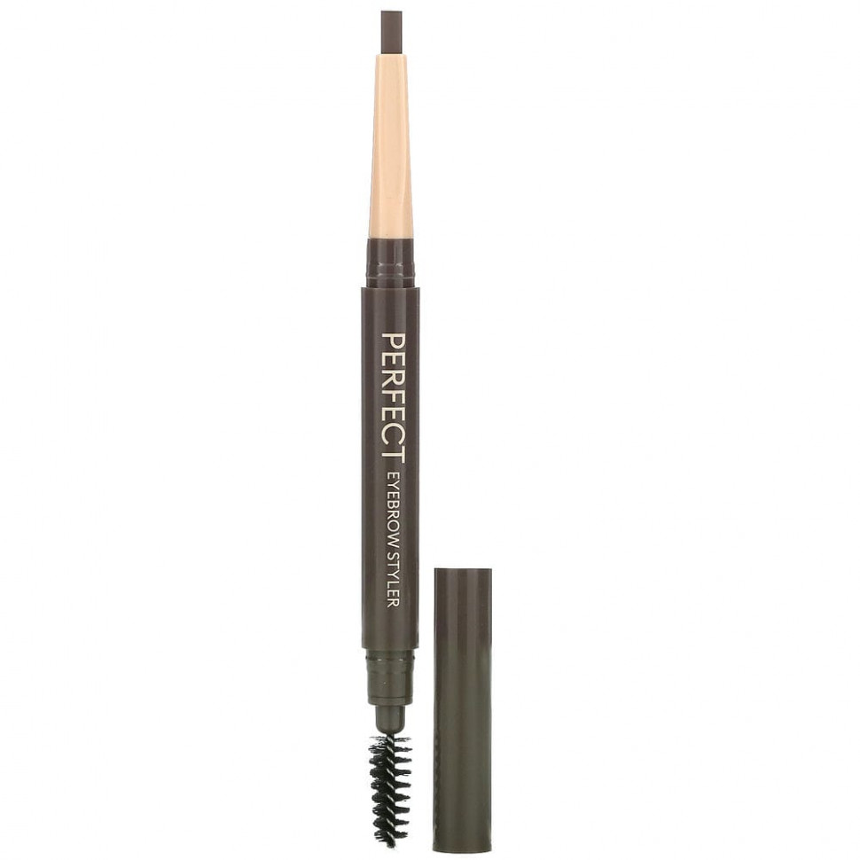 Missha, Perfect Eyebrow Styler, серо-коричневый, 0,15 г (0,005 унции) - MSH-53939-Светло-коричневый | 0,14 г