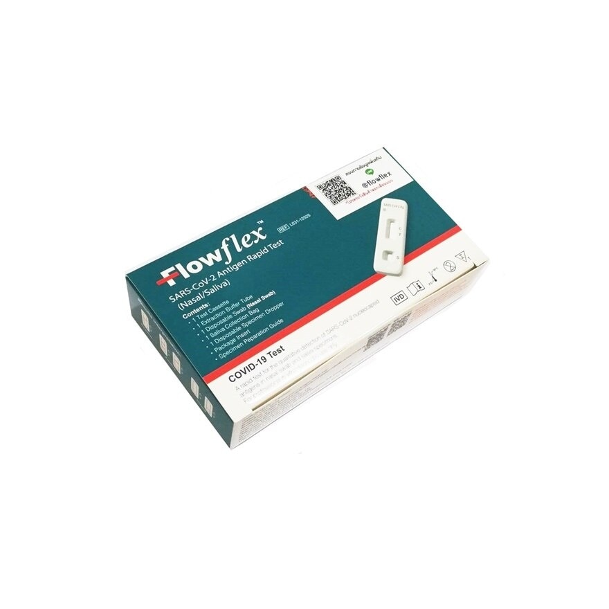 Flowflex SARS-CoV-2 Antigen Rapid Test 2in1 (ATK NasalSaliva) 1Test