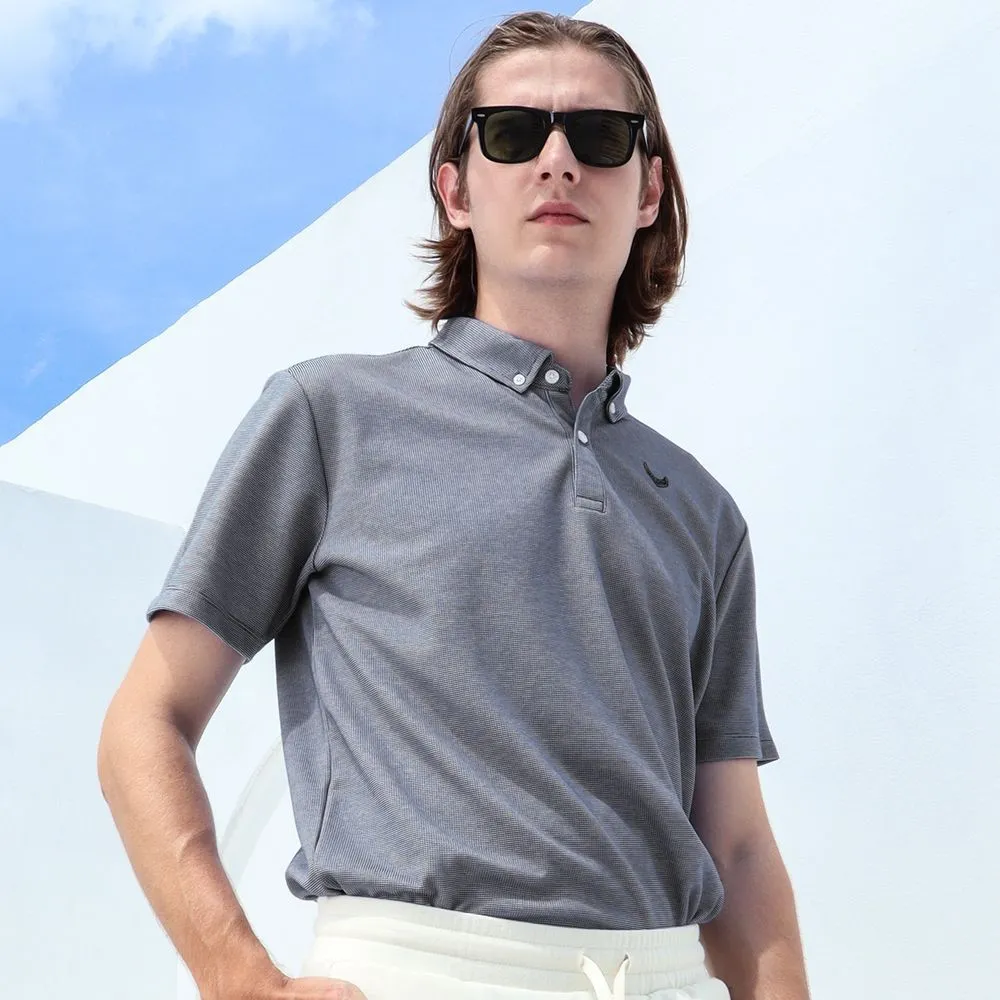 GRAND SPORT Grey Men's polo shirt (047400)