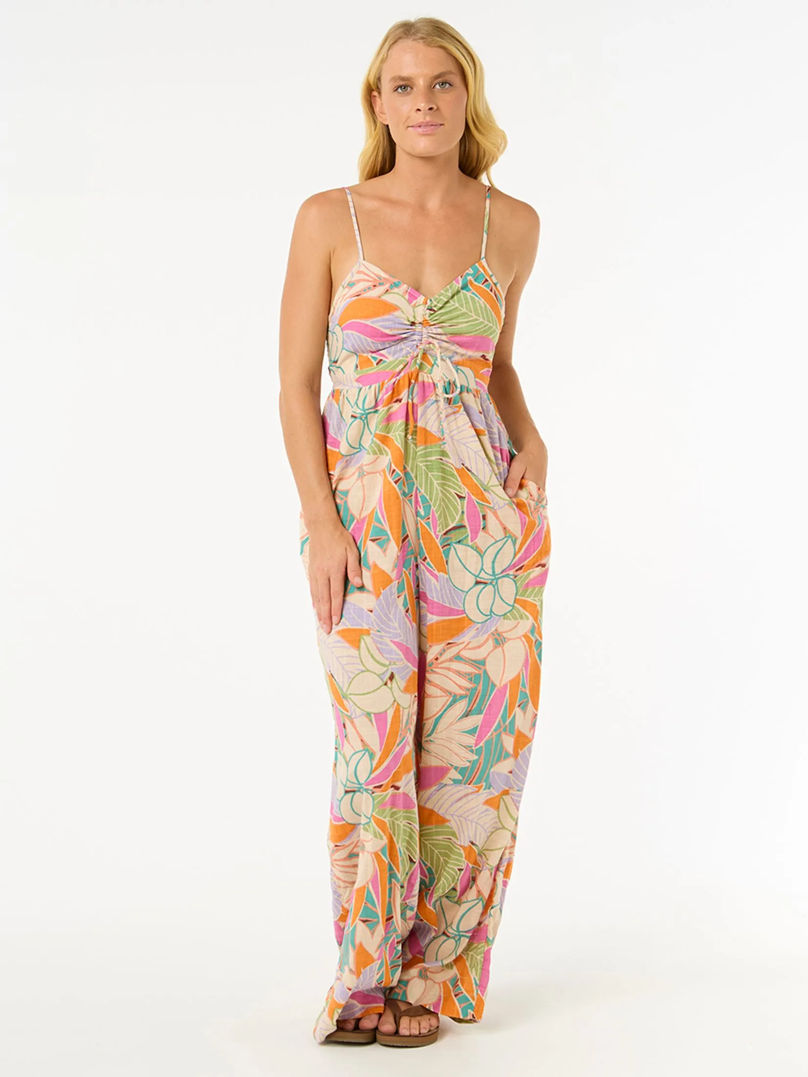 RIP CURL Women Jumpsuit Cala Vadella Multi