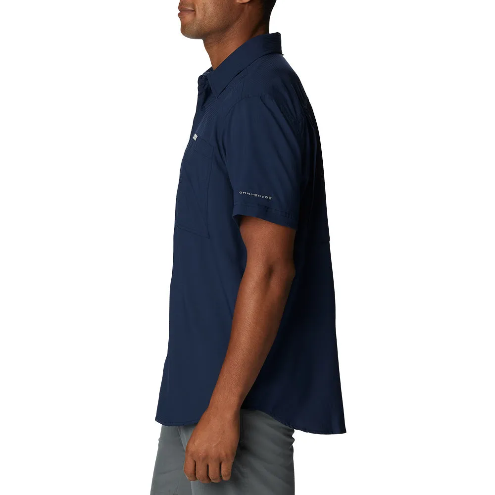 COLUMBIA Men Shirt Silver Ridge  Utility Lite Short Sleeve Blue - CO399AP229EKTH