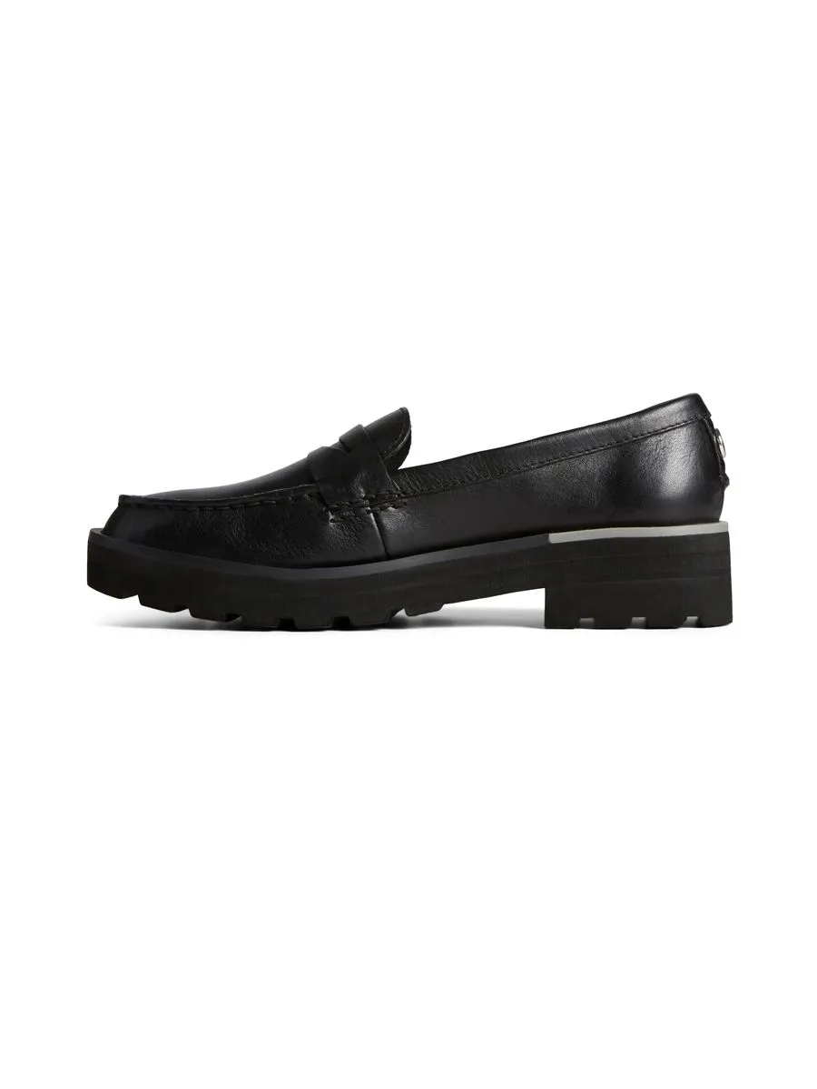 SPERRY WOMEN CHUNKY PENNY BLACK