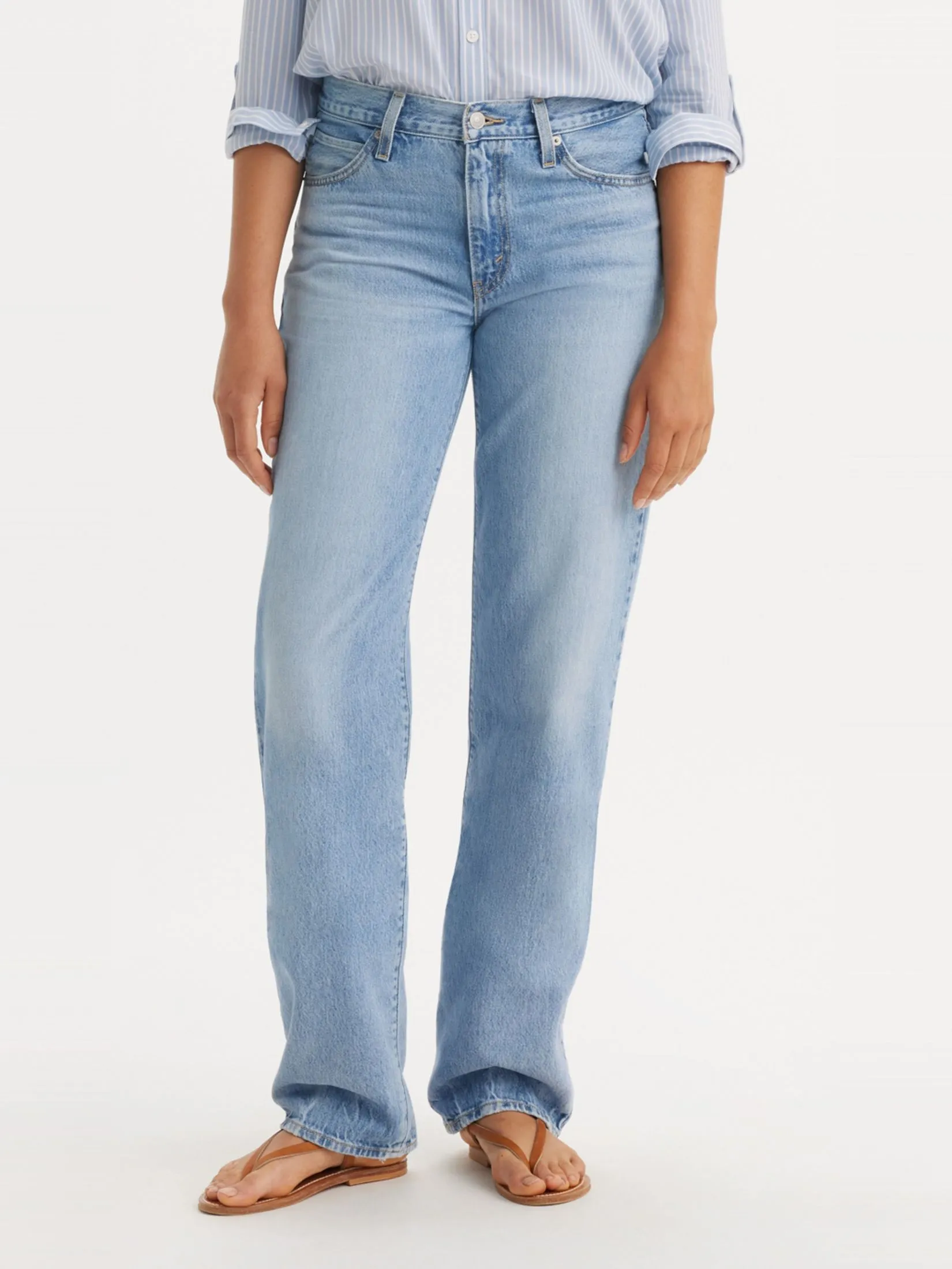 LEVI'S Women's '94 Baggy Jeans Light Blue