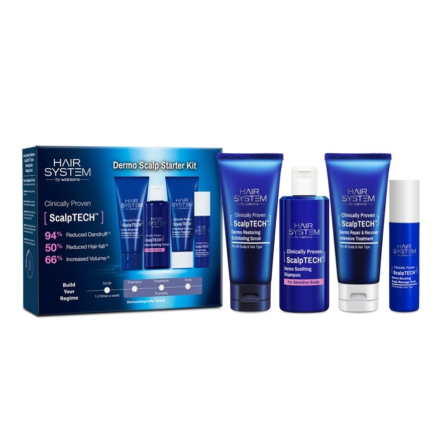 Hair System by Watsons ScalpTECH Dermo Scalp Starter Kit