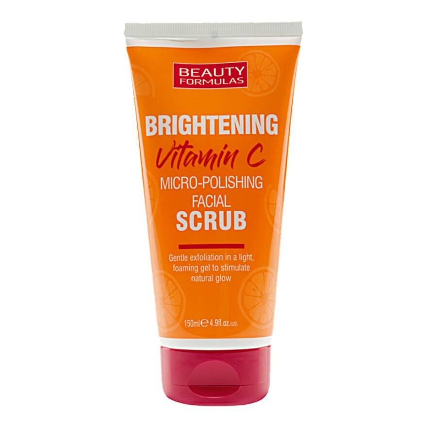 Beauty Formulas Brightening Vitamin C Micro-Polishing Facial Scrub 150 ml.