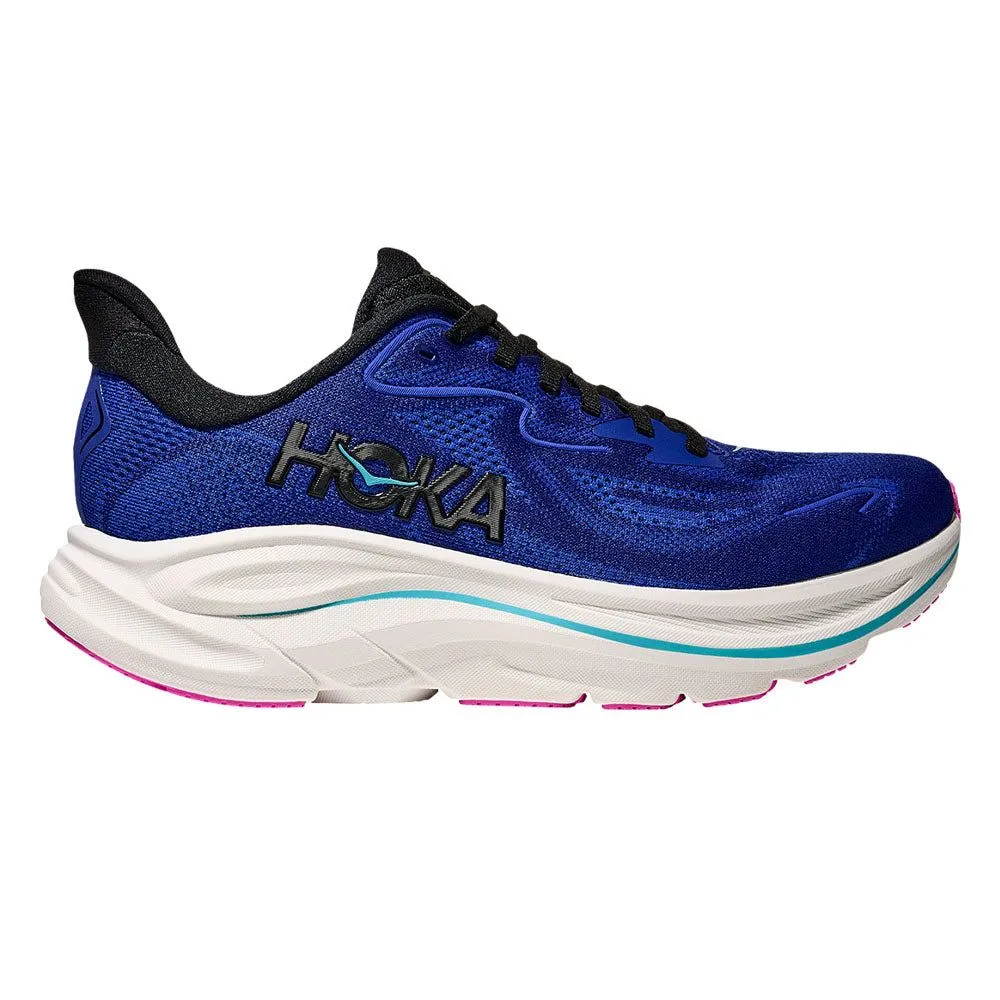 HOKA Women Running Shoes Clifton 10 Wide Blue - HO229SH163ELTH