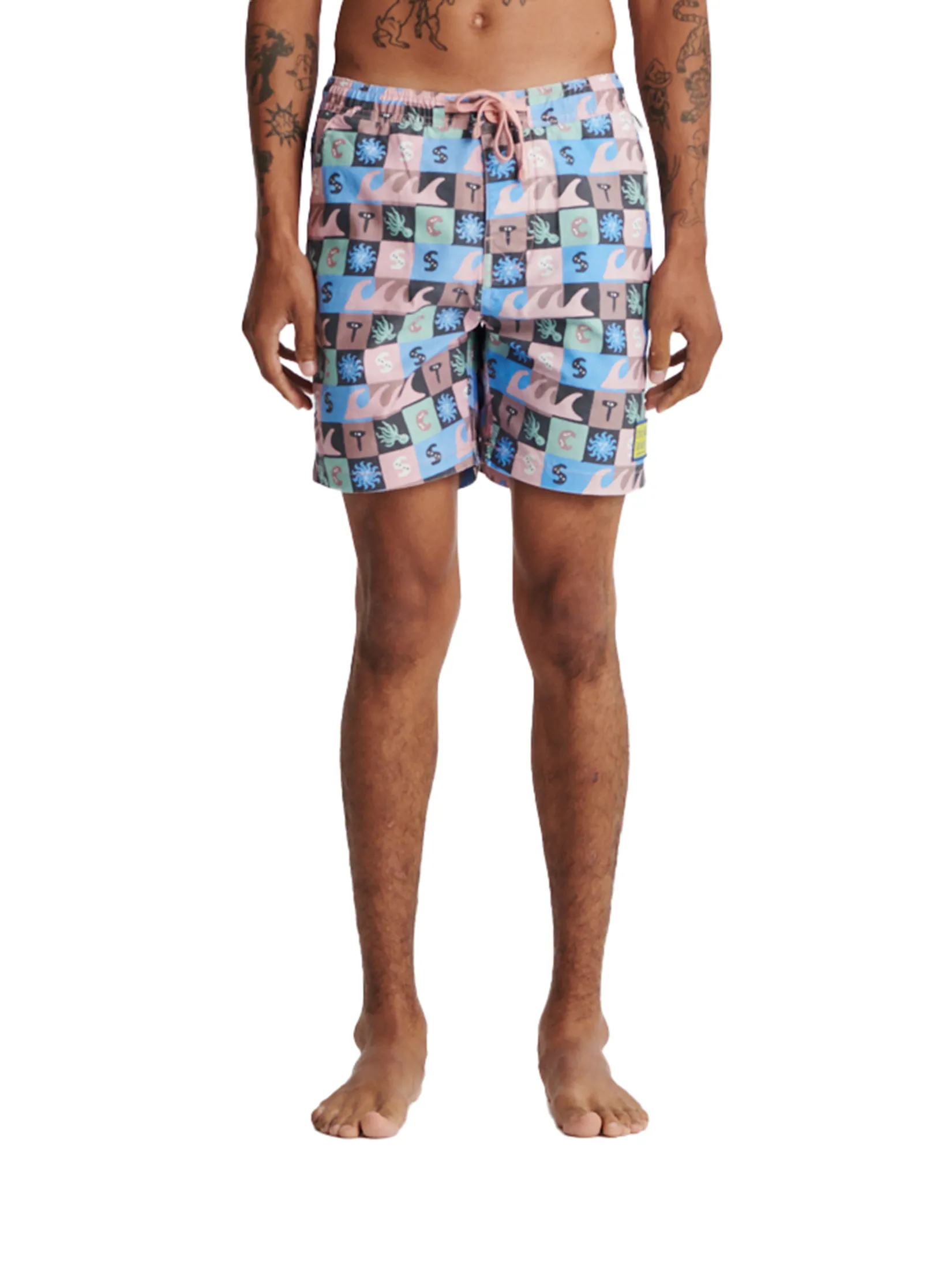 CRITICAL SLIDE Unisex Shorts Lifecycle 16 Trunk Multi-Color