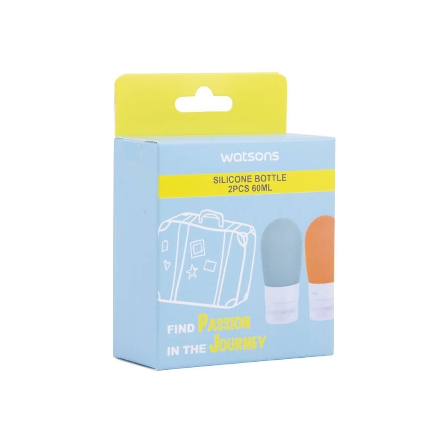 Watsons Silicone Bottle 60ml x 2 pcs.