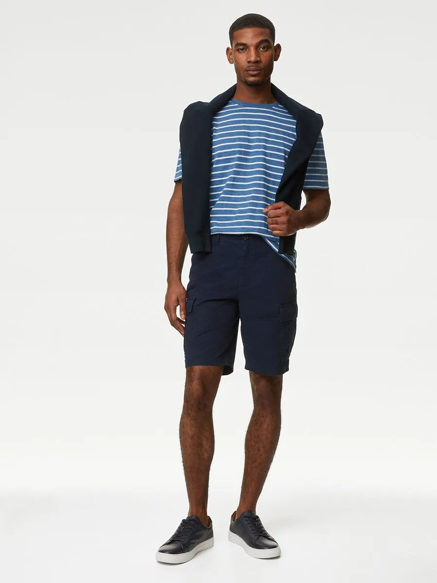 MARKS & SPENCER Men Cargo Shorts Pure Cotton