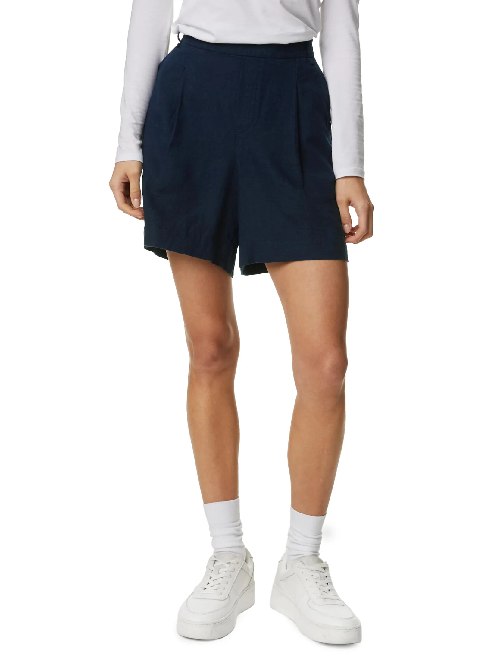 MARKS & SPENCER Women Shorts Linen Rich