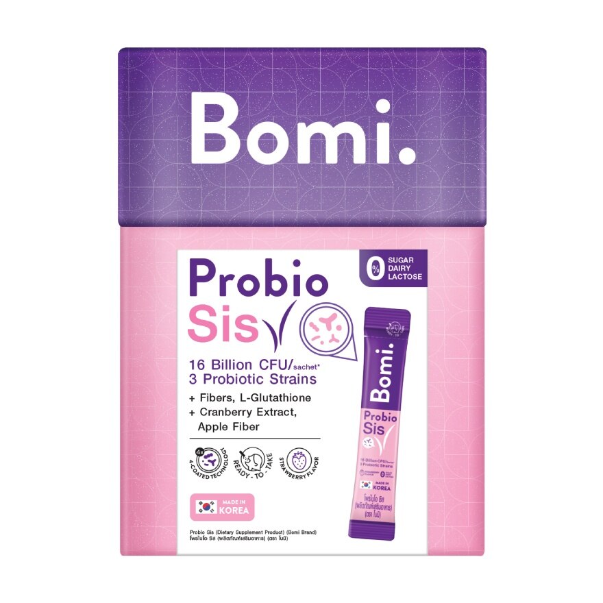 Bomi Probio Sis 14 sachets x 3 g. Strawberry Flavor