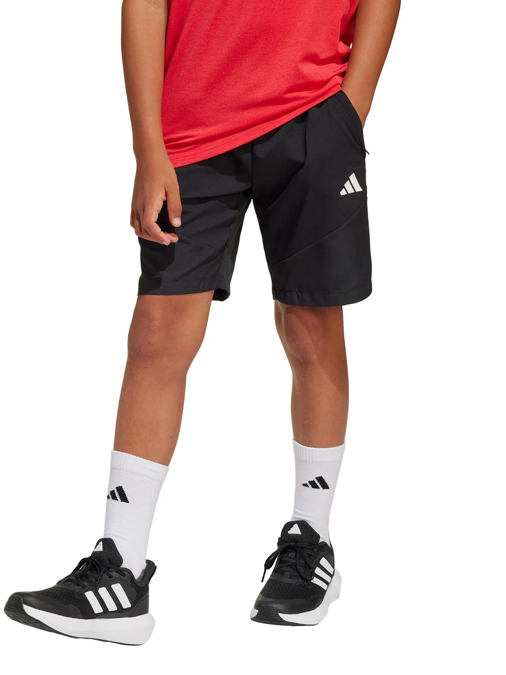ADIDAS KIDS Boy Shorts All Sports Favorite Black