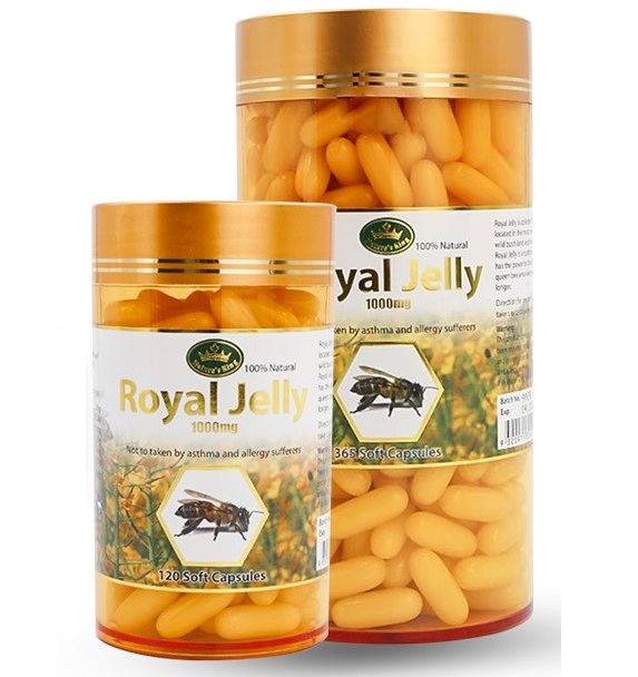 Пчелиное маточное молочко Royal Jelly King 1000 мг 120 или 365 шт