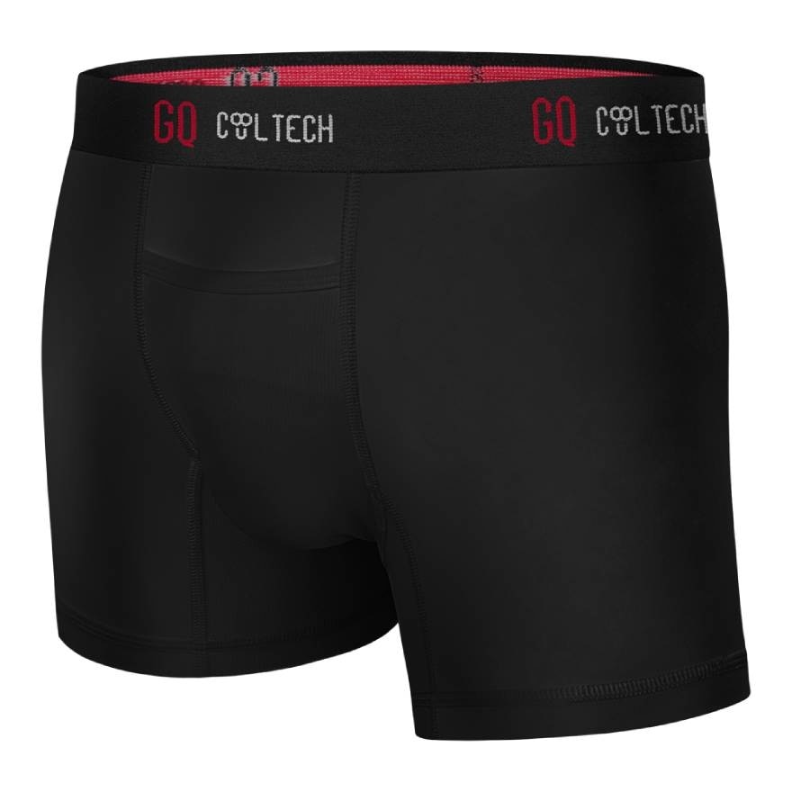 GQ Cool Tech Underwear 1pcs. Allday Black Size M (Waist 30-33 inch)
