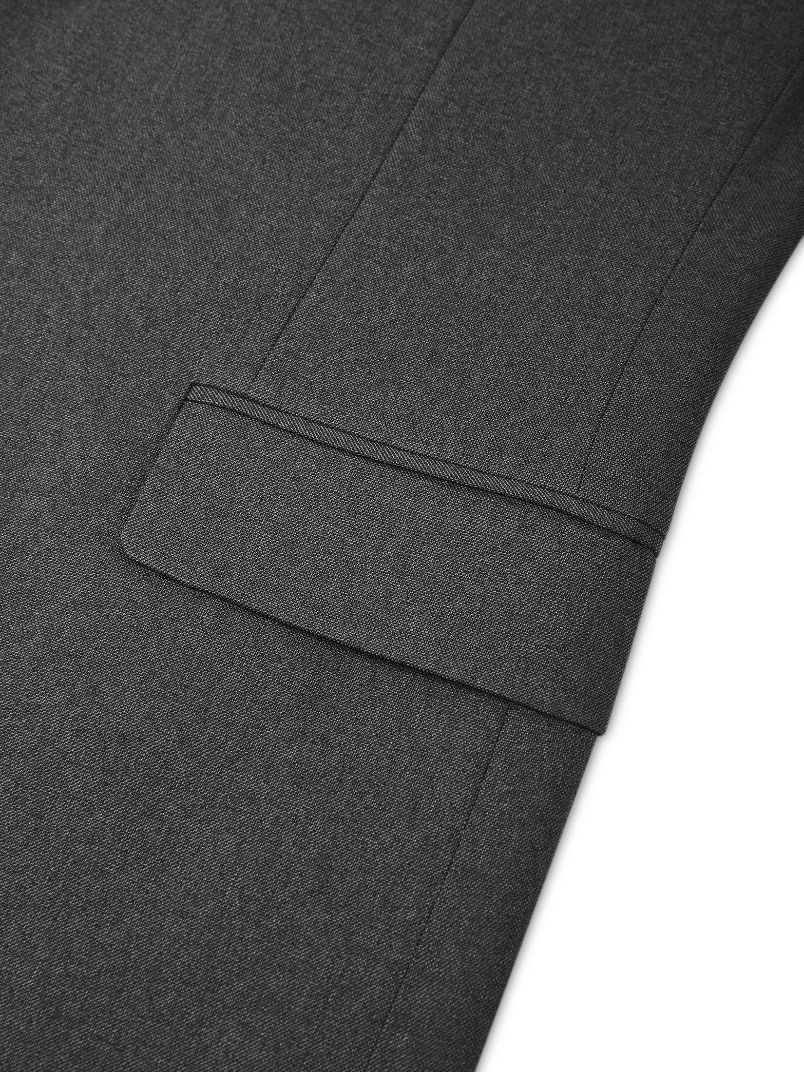 G2000 Men Clothing Teflon Slim Fit Twill Suit Blazer Slim Fit - Dark Grey