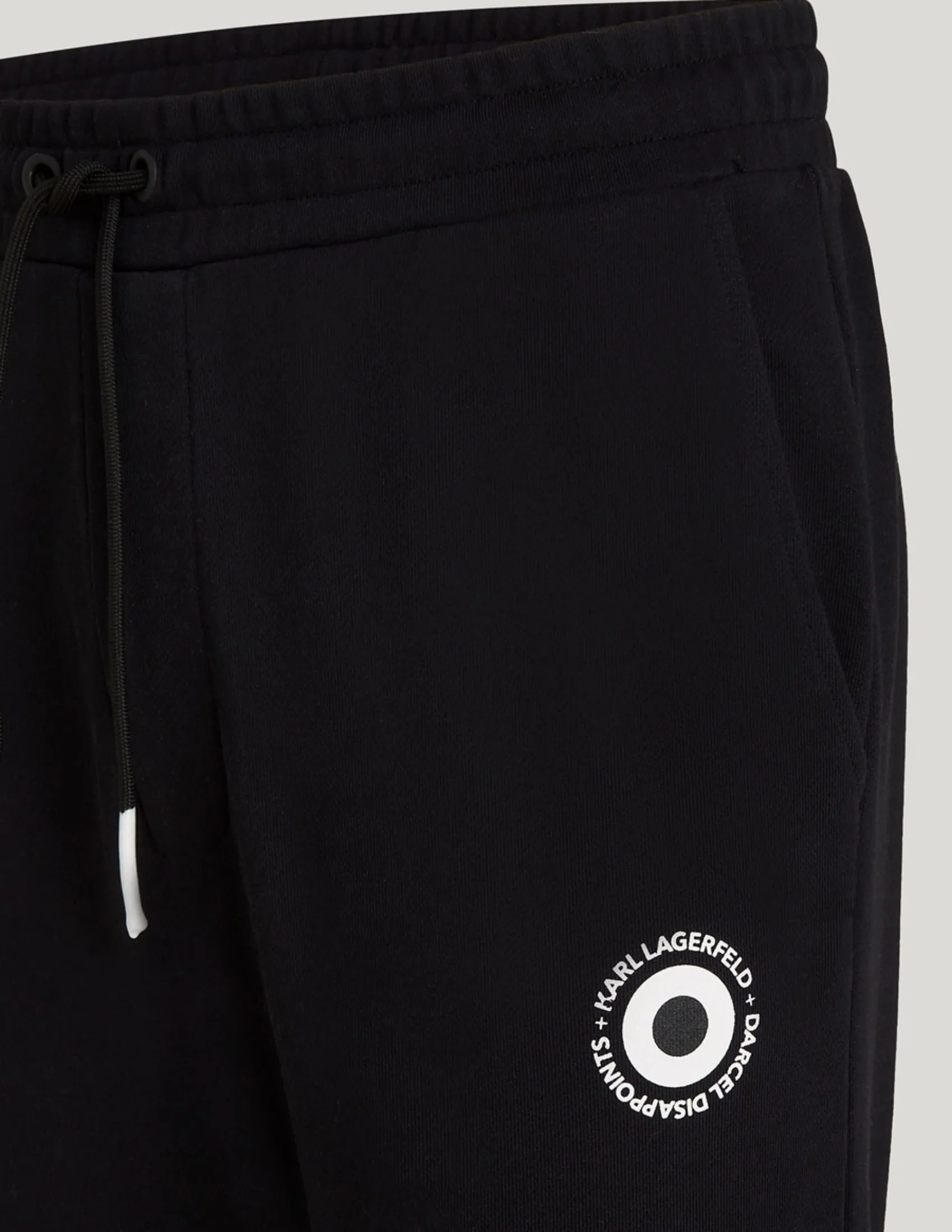 KARL LAGERFELD RTW-2 DOUR DARCEL MEN SWEATPANTS BLACK