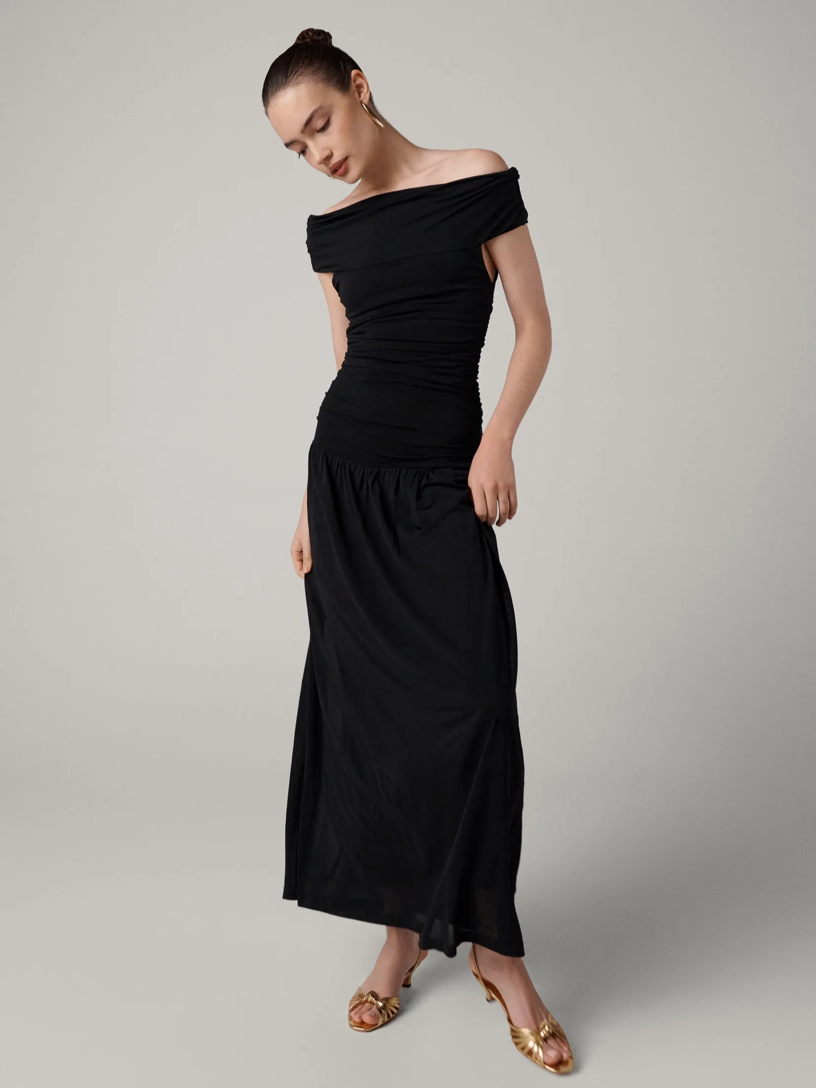 DIANE VON FURSTENBERG WOMEN DVF CYNTHIA DRESS BLACK