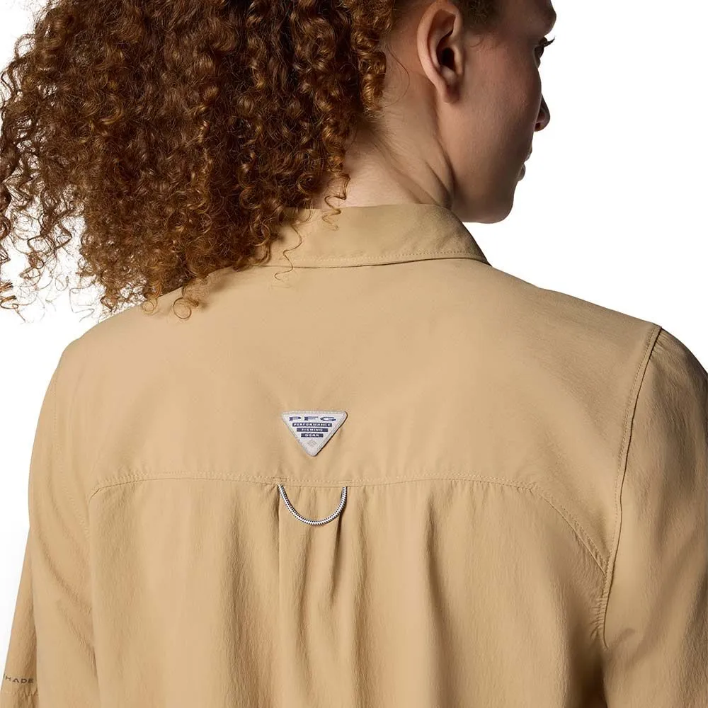 COLUMBIA Women Shirt PFG Wild Cast™ Short Sleeve Brown - CO399AP829EKTH