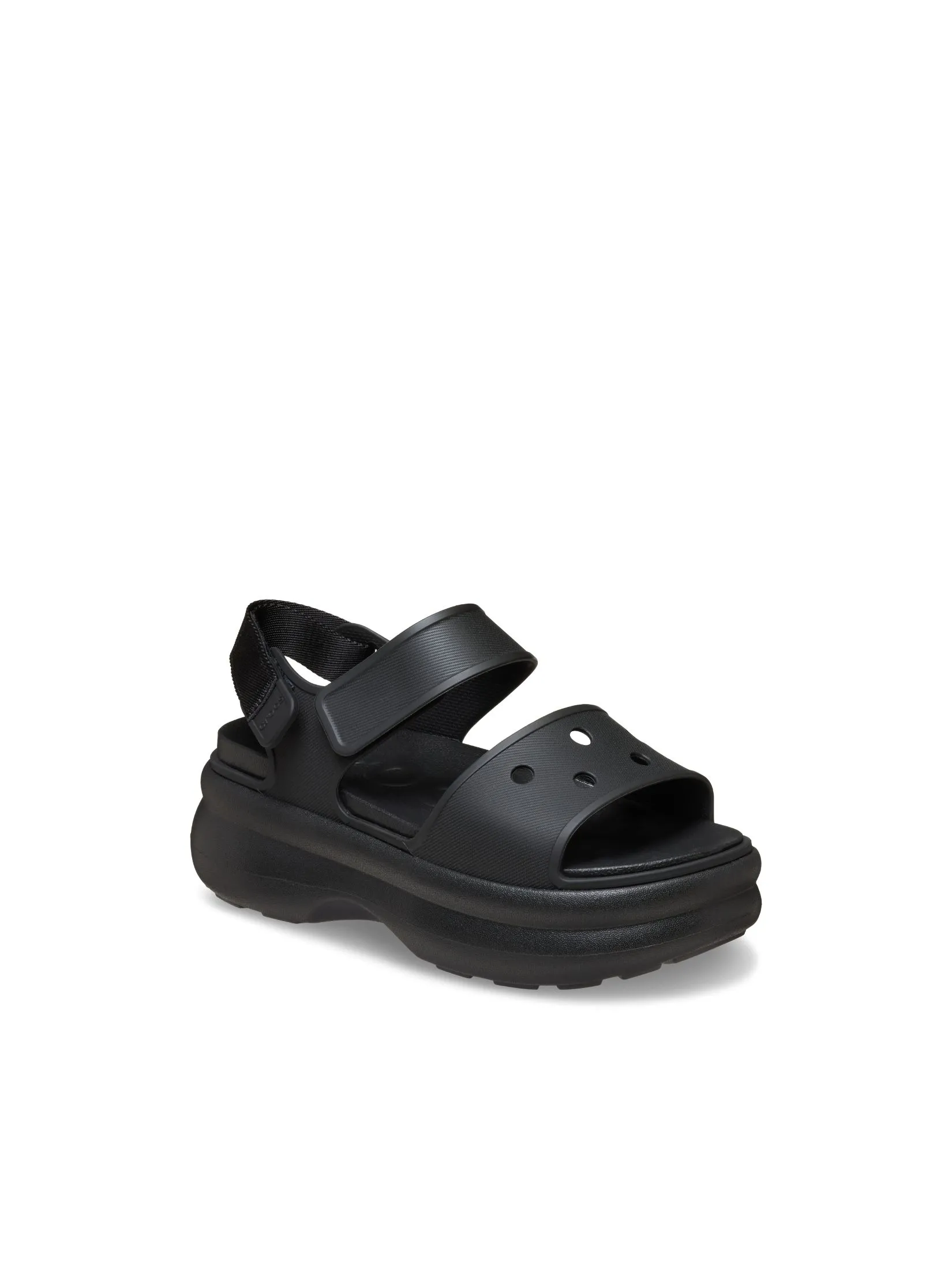 CROCS WOMEN'S SOHO Y STRAP SANDAL - BLACK