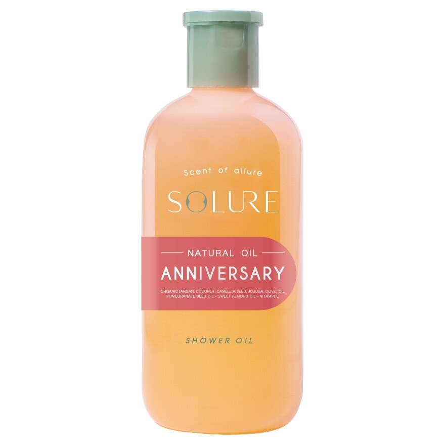 Solure Shower Oil 285ml. Anniversary