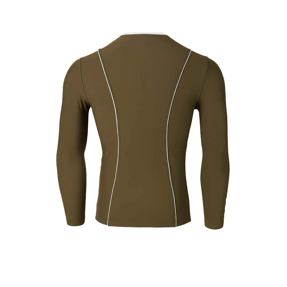 SPEEDO Wavechasers 2.0  Stylish Sun Protection Men Rashguard Brown - SP111SP870ENTH