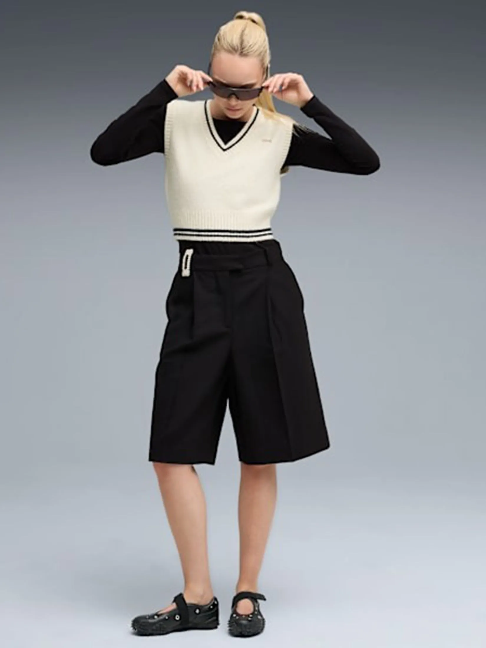 PUMA Women Vest Premium Essentials Alpine Snow