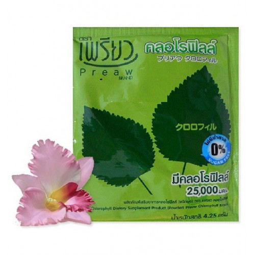 Хлорофилл в порошке для детокса 6 или 30 пакетиков