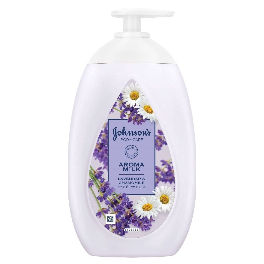Johnson's Body Care Aroma Milk Lavender  Chamomile 500 Ml. - Purple