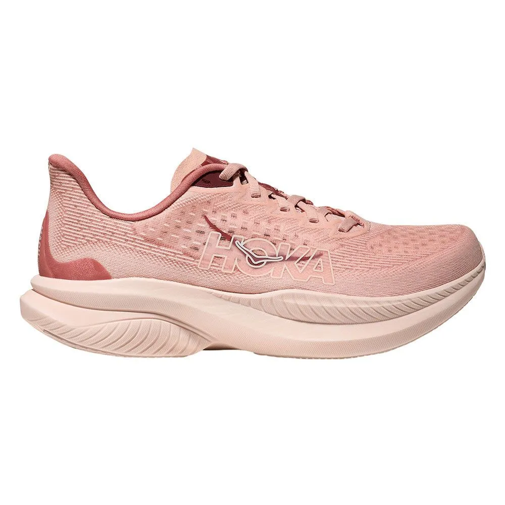 HOKA Women Running Shoes Mach 6 Wide Pink - HO229SH126ELTH