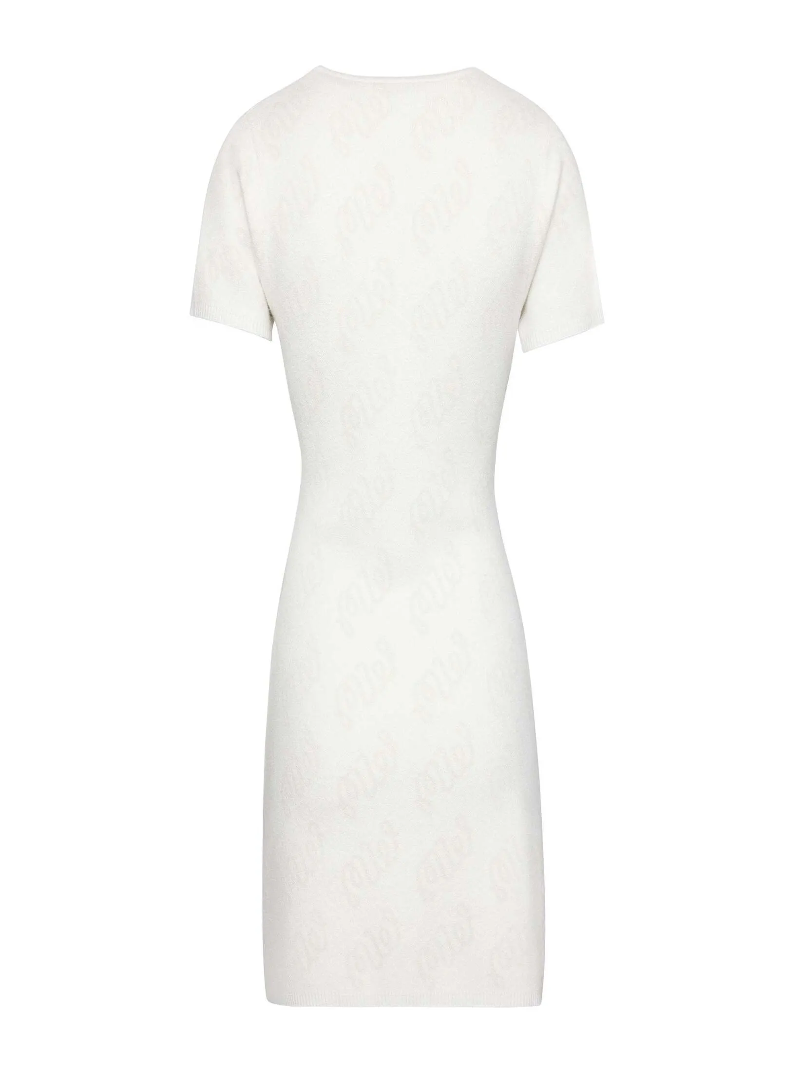 MALBON GOLF POPPY DRESS IN WHITE