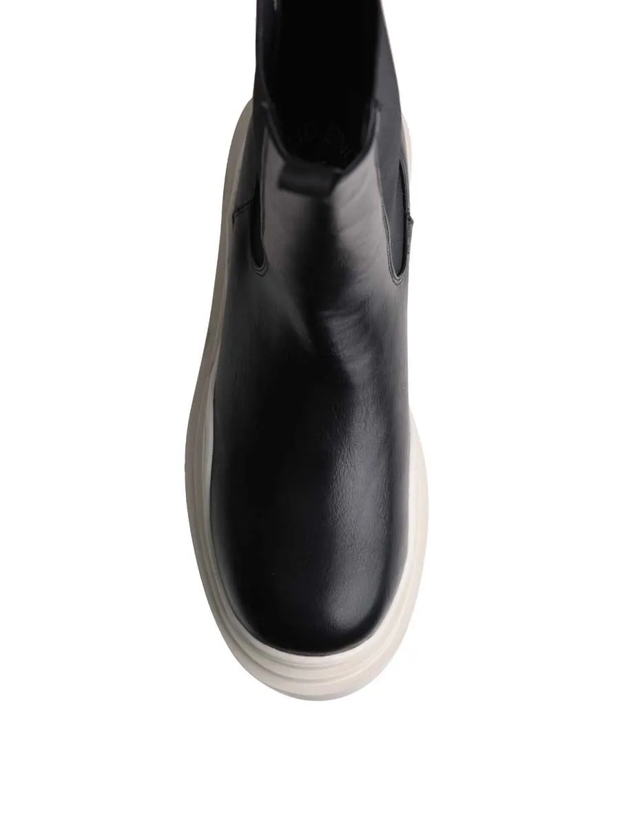 VILLAINS SF CAPELLA Boots BLACK SEA SALT