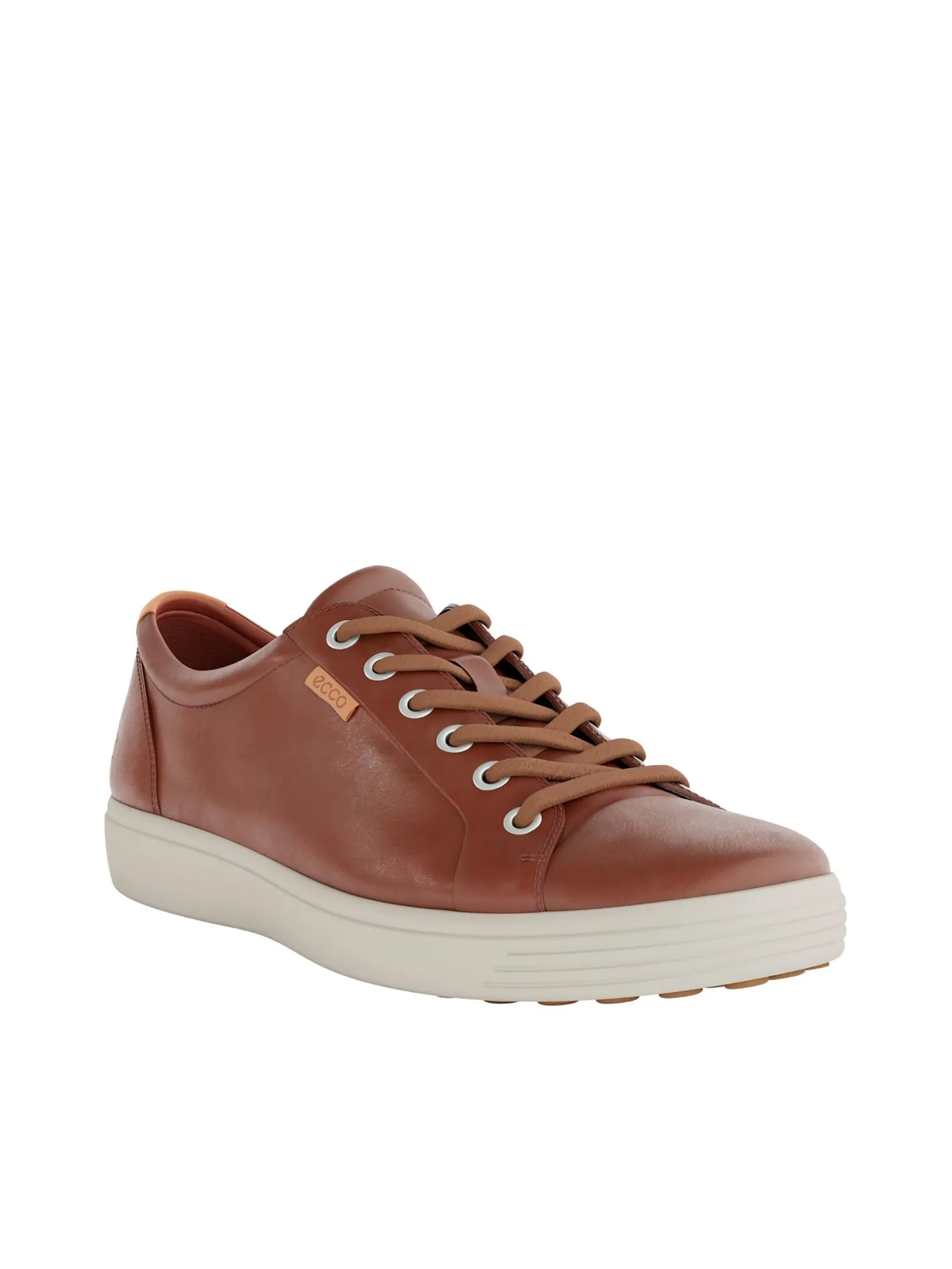 ECCO Men Sneakers Soft 7 Cognac Size - 41 EU