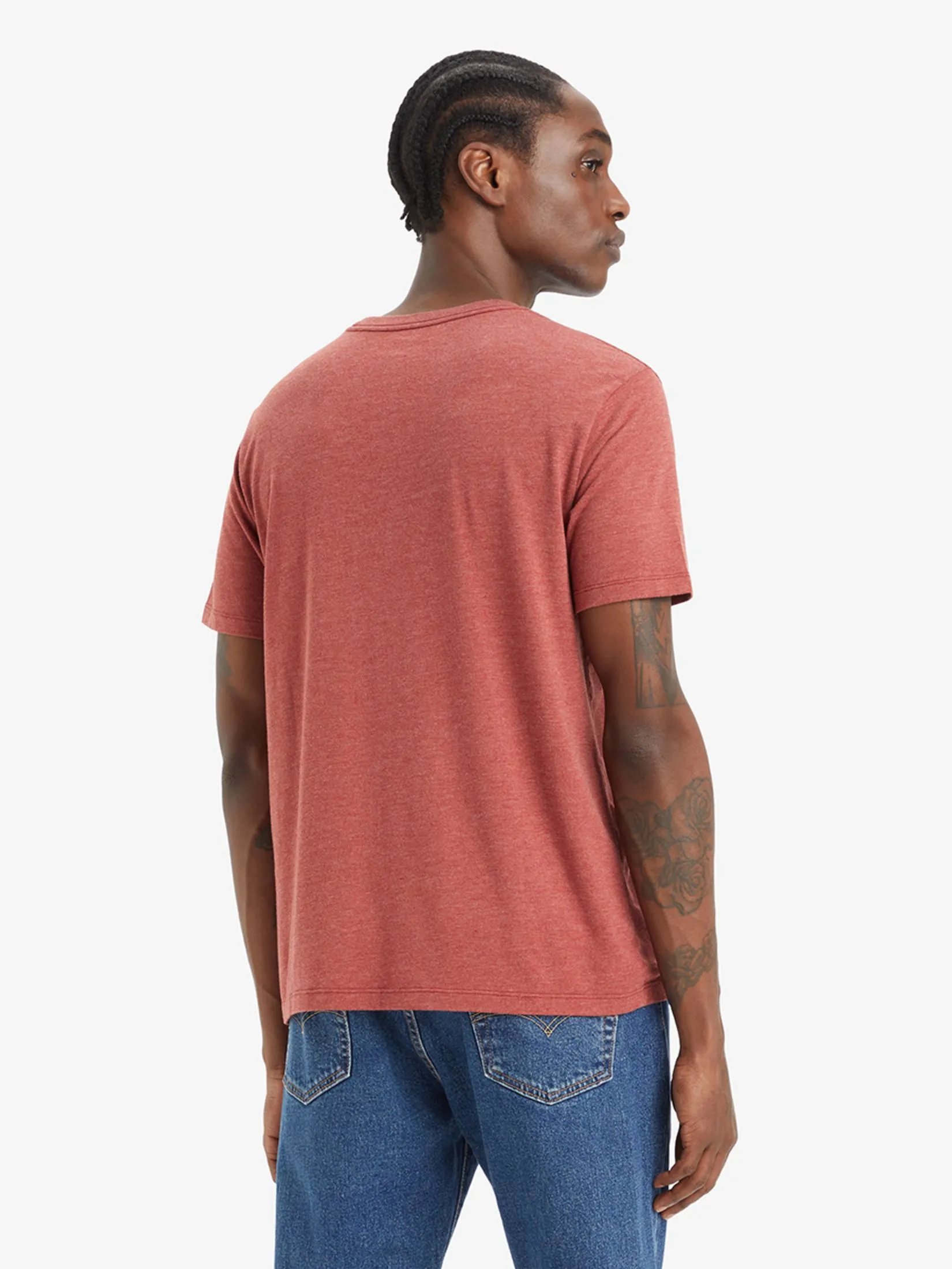 LEVI'S Men's Classic Graphic T-Shirt Watermelon red