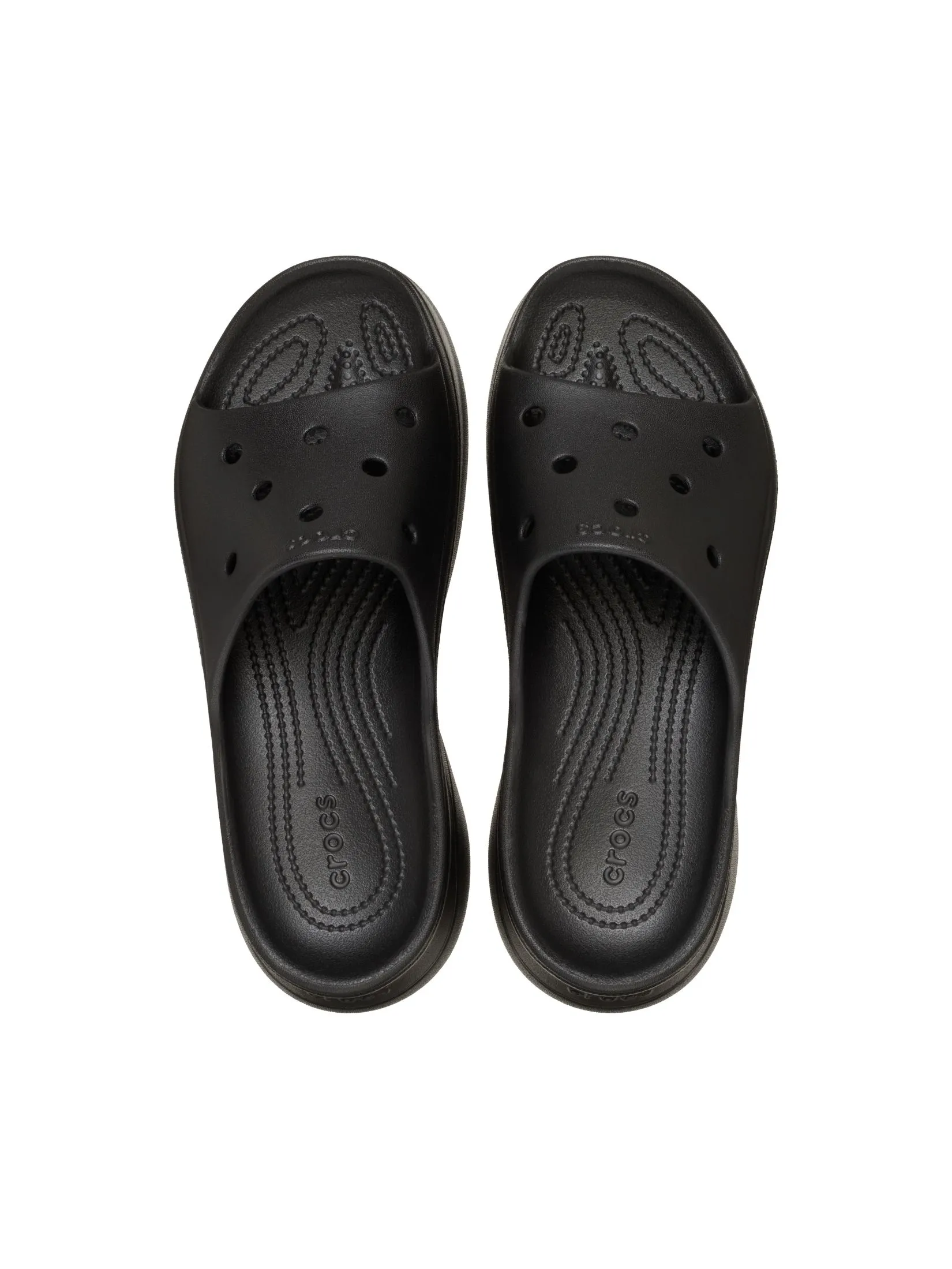CROCS WOMEN'S BAE SLIDE - BLACK