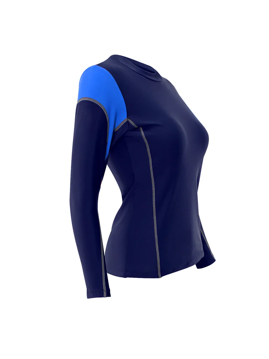 GRAND SPORT Navy Blue Women's Long-Sleeved Top