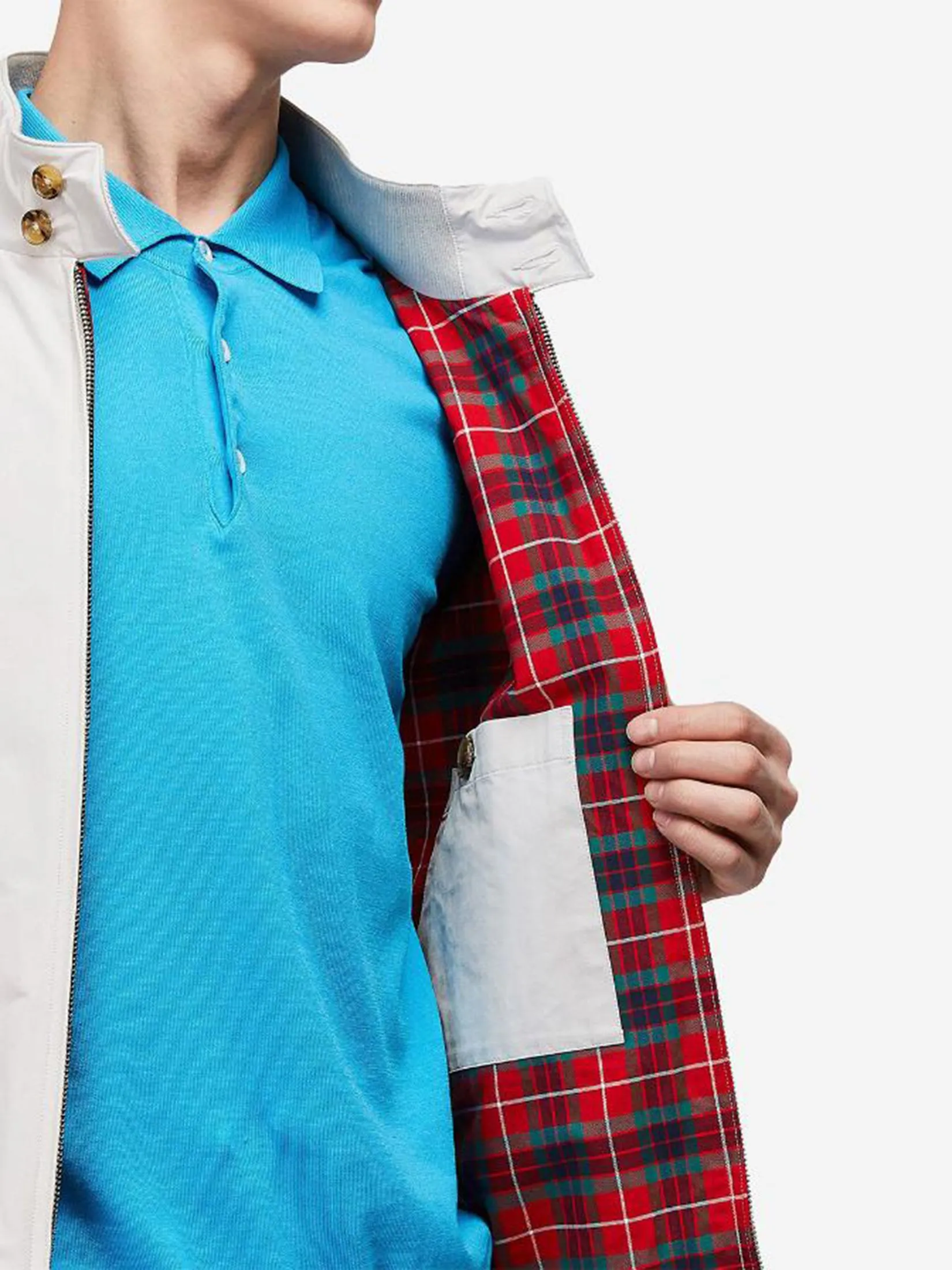 BARACUTA Unisex Harrington Jacket G9 Mist