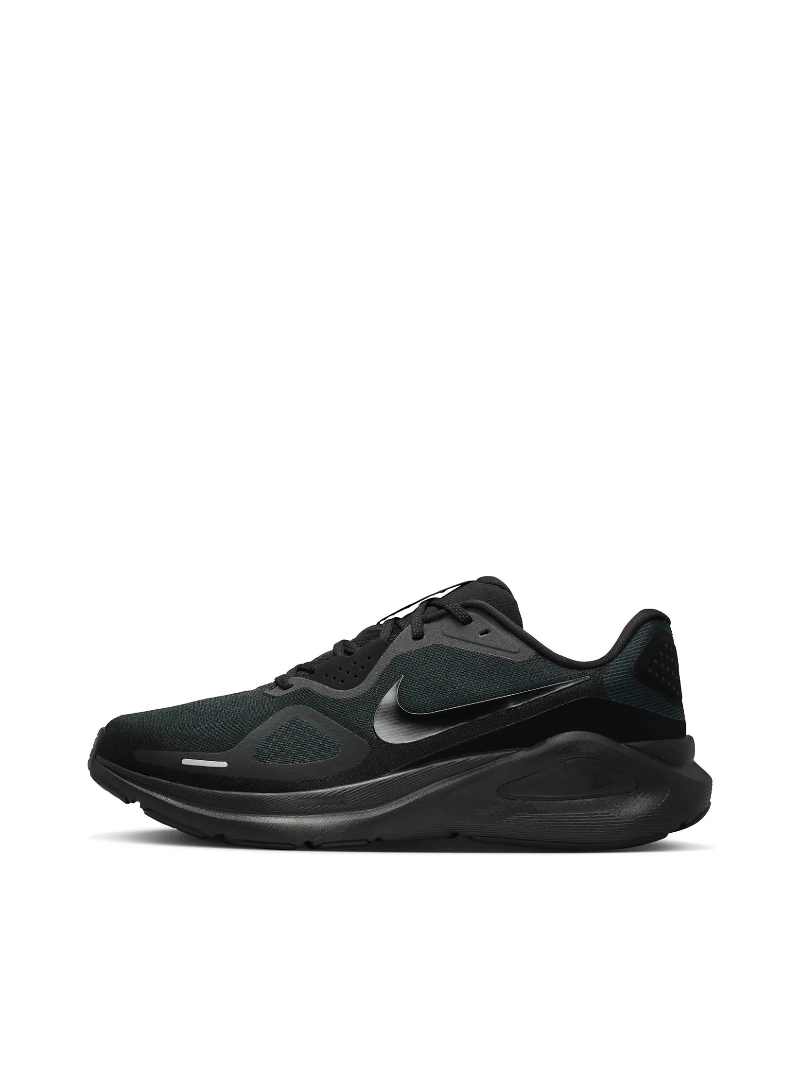 NIKE Men Running Shoes Structure 26 HJ1102-001 Black/Black-Iron Grey