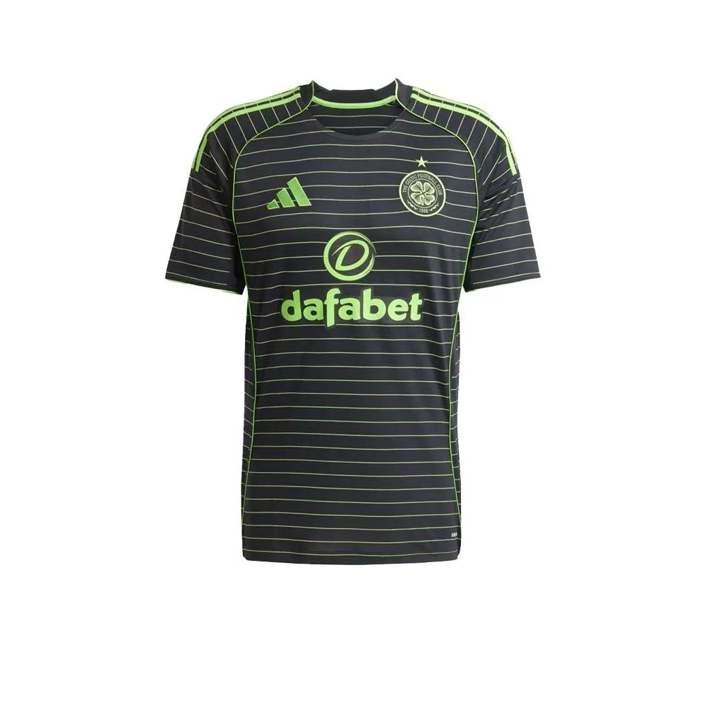 ADIDAS Men Celtic FC Away 2025/26 Jersey Black - AD001SH838EMTH