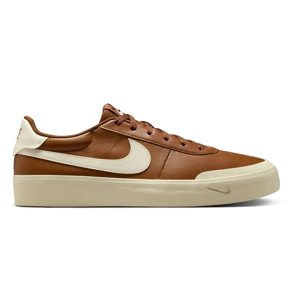 NIKE Court Shot Men Casual Shoes Brown - NI083SH642EOTH