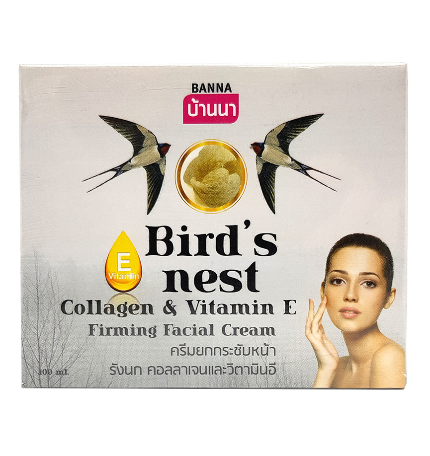 Крем с ласточкиным гнездом с эффектом ботокса Banna 100 мл