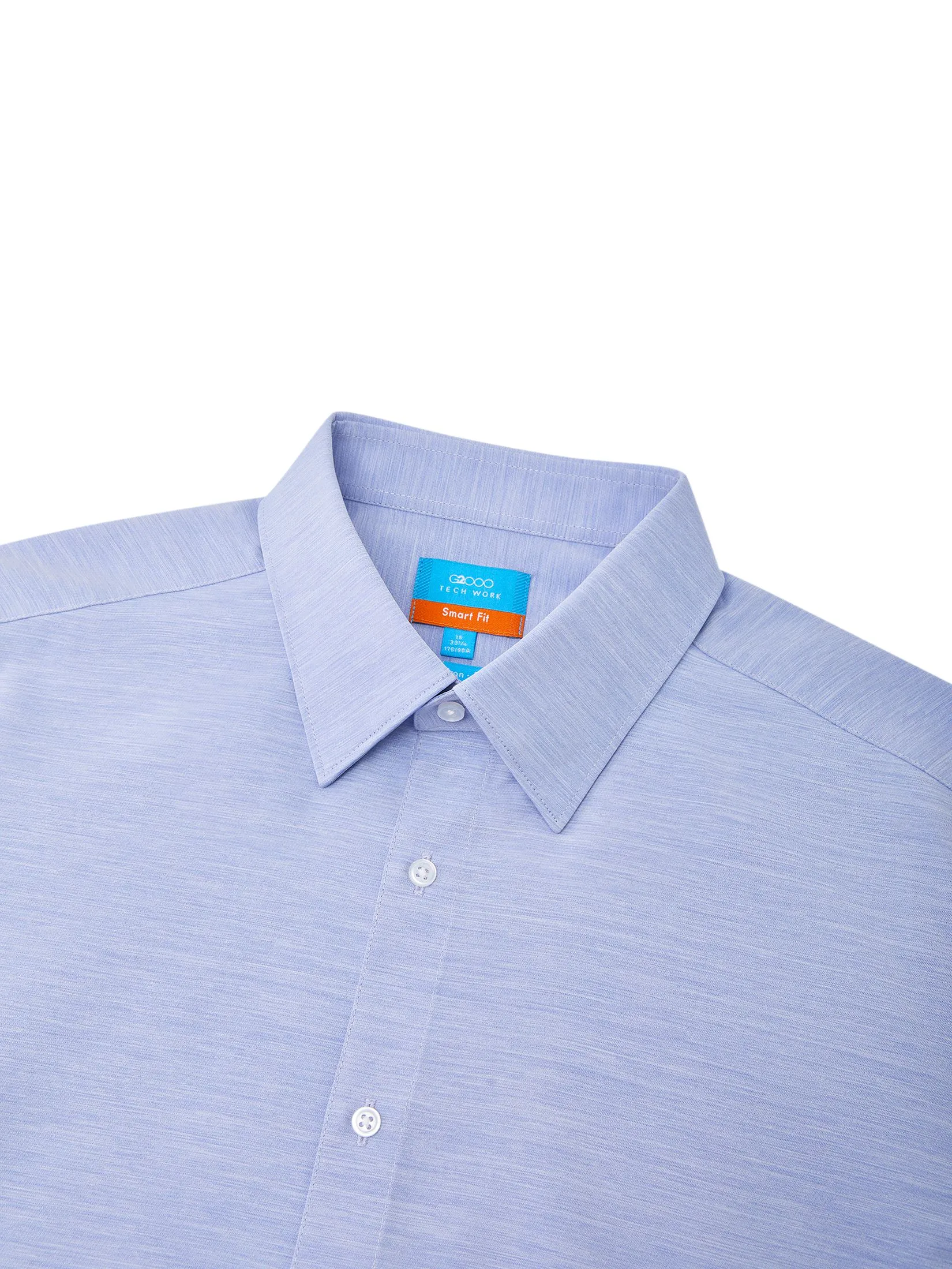 G2000 Men Clothing Non-Iron Dry Shirt  Smart Fit - Blue