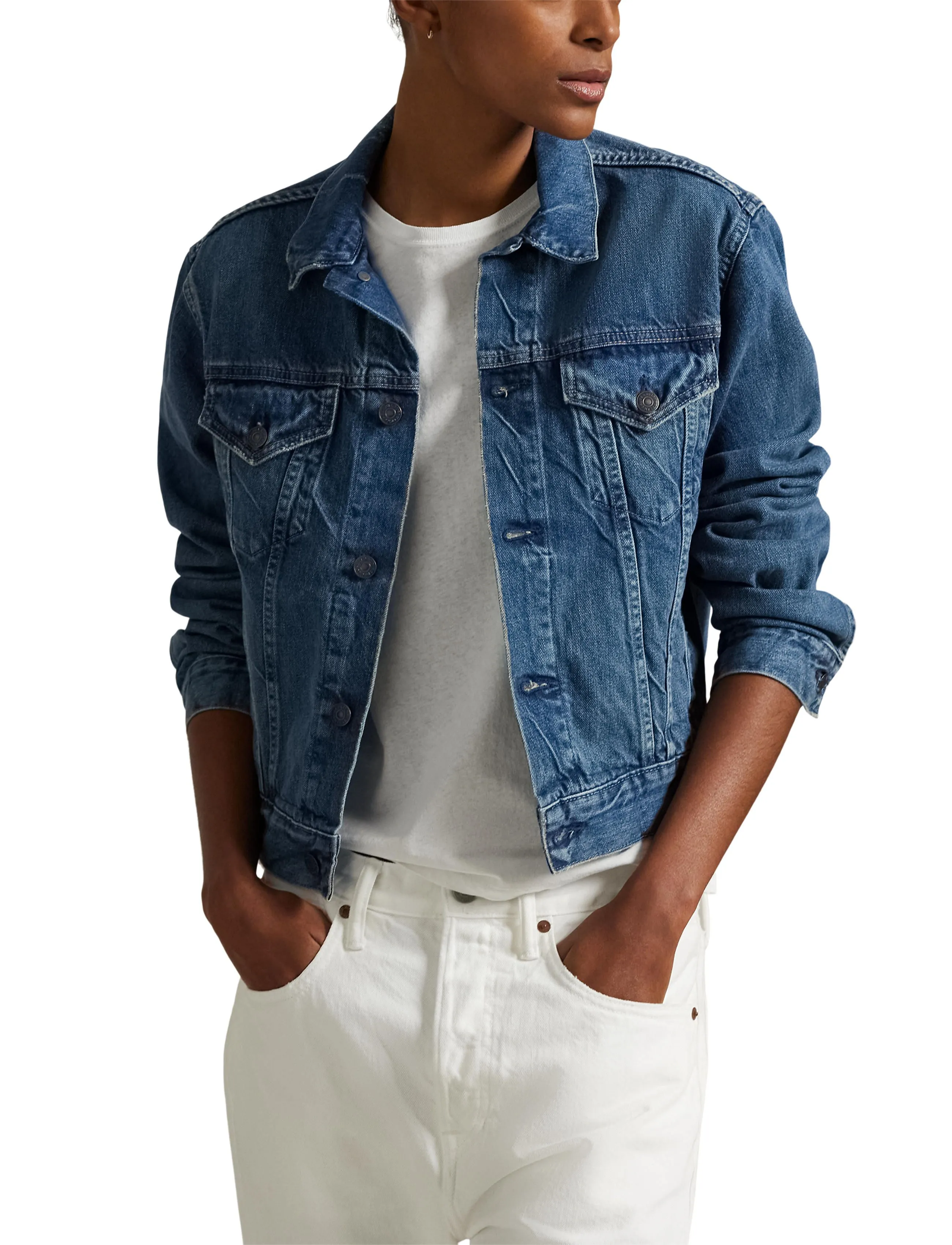 POLO RALPH LAUREN Jacket Women WMPOOTWNDK20025 Blue