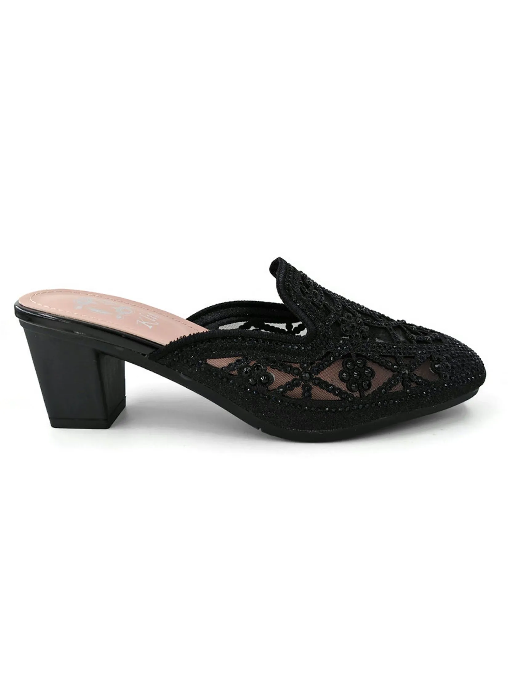 KLIN Woman Mules Style Black