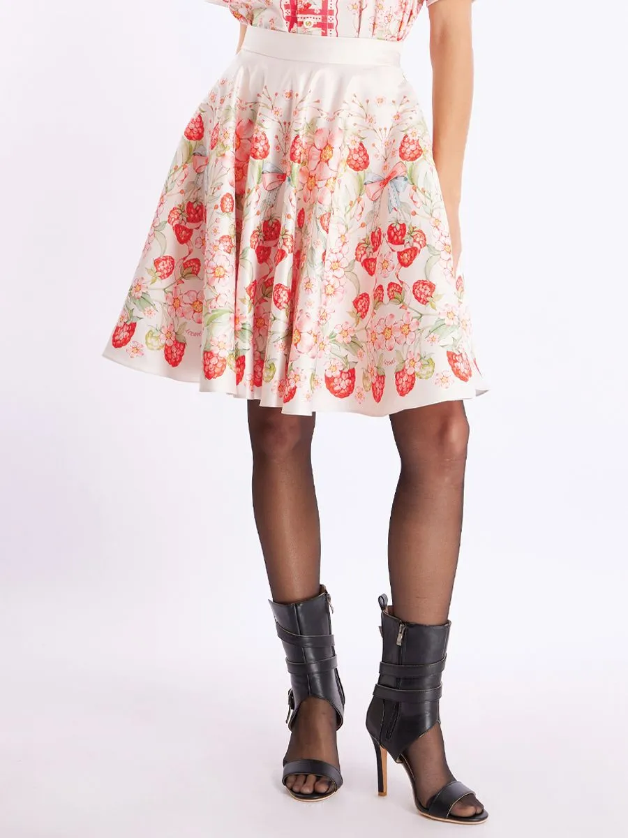 ICONIC WOMAN CREAM GARDNER SKIRT